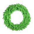 thumbnail image 1 of Vickerman 36" Plastic Fir Artificial Christmas Wreath in Lime Green, 1 of 2