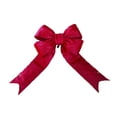 thumbnail image 1 of Vickerman 36" Red Nylon Outdoor Christmas Bow, 1 of 2
