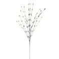 thumbnail image 1 of Vickerman 36" Silver Berry Glitter Spray, 6 per bag., 1 of 1