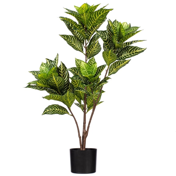 36" Alocasia Zebrina Potted Plant