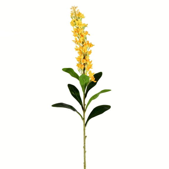 Vickerman 37" Artificial Yellow Hyacinth Stem, Set of 3