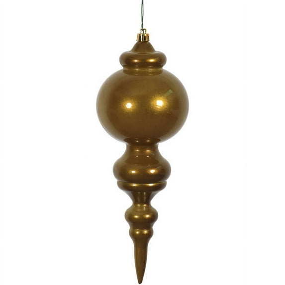 Vickerman 387214 - 9.5" Olive Candy Finial Christmas Tree Ornament (2 pack) (N151414DCV)
