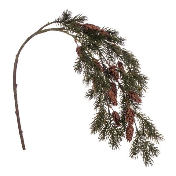 Vickerman 39" Artificial Cedar with Cone Spray, 2 per bag.