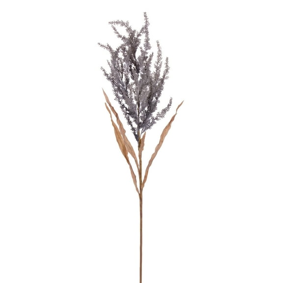 Vickerman 39" Gray Blue Artificial Dried Plum Grass Spray, 2 per bag.