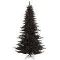 thumbnail image 1 of Vickerman 4.5' Black Fir Artificial Christmas Tree, Unlit, 1 of 2