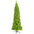 thumbnail image 1 of Vickerman 4.5" Flocked Lime Slim Fir Artificial Christmas Tree, Unlit, 1 of 3