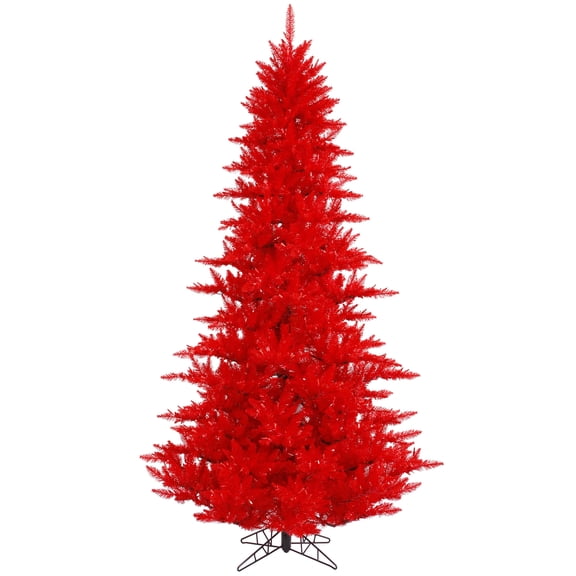 Vickerman 4.5' Red Fir Artificial Christmas Tree, Unlit