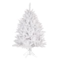 thumbnail image 1 of Vickerman 4.5' Sparkle White Spruce Artificial Christmas Tree, Unlit, 1 of 5