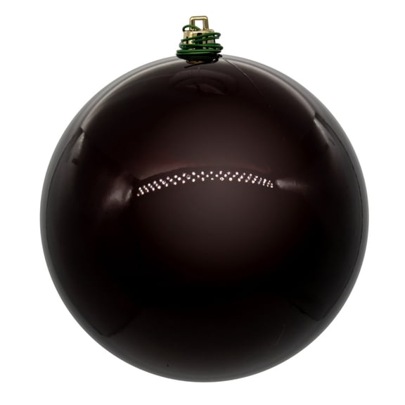 Vickerman 4.75" Burgundy Pearl UV Drilled Ball Ornament, 4 per bag.