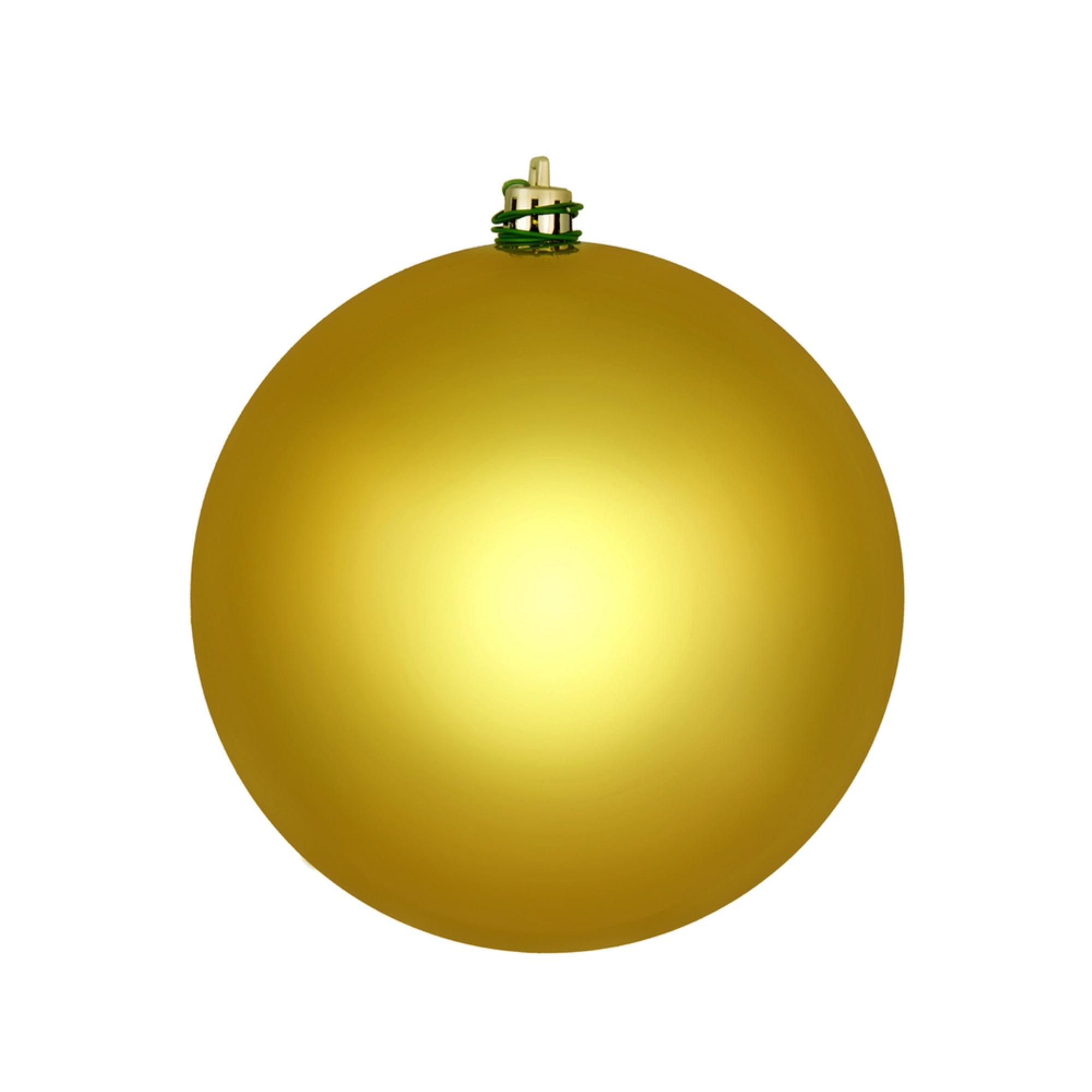 Vickerman 4.75" Medallion Shiny Ball Ornament, 4 per Bag