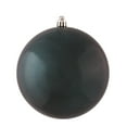 thumbnail image 1 of Vickerman 4.75" Sea Blue Candy Ball Ornament, 4 per Bag, 1 of 2