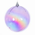 thumbnail image 1 of Vickerman MC250286W 4.75 in. Lavender Iridescent Ball Ornament - 3 per Bag, 1 of 1