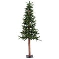 thumbnail image 1 of Vickerman 4' Alpine Artificial Christmas Tree, Unlit - Faux Christmas Tree - Seasonal Indoor Home Decor, 1 of 2