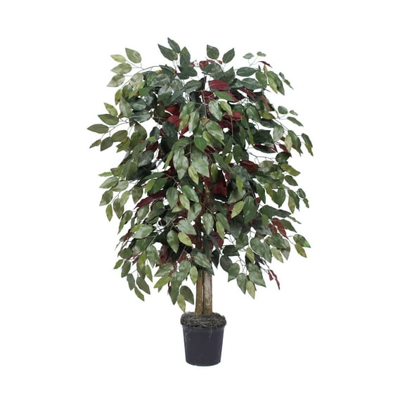 Vickerman 4' Artificial Capensia Bush, Black Plastic Pot.