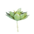 thumbnail image 1 of Vickerman 4" Artificial Green/Gray Succulent Pick , Set of 6, 1 of 5