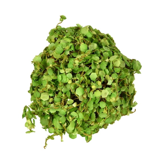 Vickerman 4'' Artificial Green Mini Leaves Ball, Set of 4