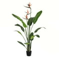 thumbnail image 1 of Vickerman 4' Artificial Potted Bird of Paradise Palm Tree., 1 of 3