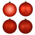 thumbnail image 1 of Vickerman 4" Bittersweet 4-Finish Ball Ornament Assortment, 12 per Box, 1 of 6