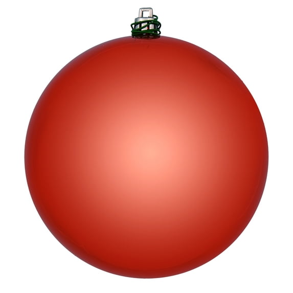 Vickerman 4" Bittersweet Shiny Ball Ornament, 6 per Bag