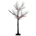 thumbnail image 1 of Vickerman 4' Black Twig Tree 48 Purple/Orange LED Lights., 1 of 8