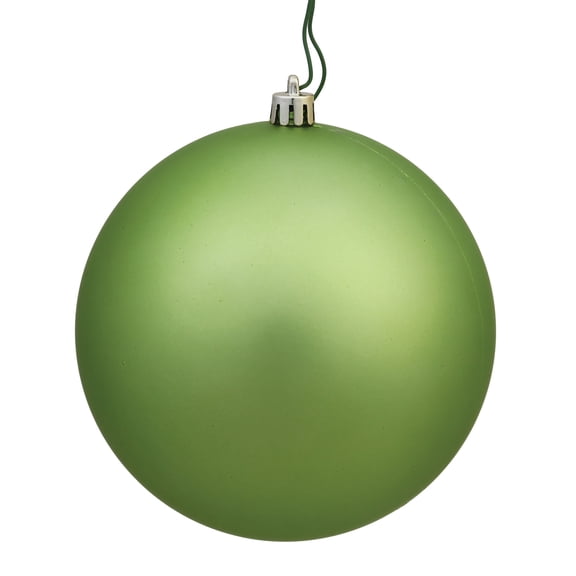 Vickerman 4" Celadon Matte Ball Ornament, 6 per Bag