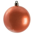 thumbnail image 1 of Vickerman 4" Coral Candy Ball Ornament, 6 per Bag, 1 of 3