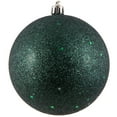 thumbnail image 1 of Vickerman 4" Midnight Green Sequin Ball Ornament, 6 per Bag, 1 of 6