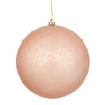 thumbnail image 1 of Vickerman 4" Rose Gold Matte Mercury Ball Ornament, 6 per Bag., 1 of 2