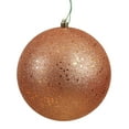 thumbnail image 1 of Vickerman 4" Rose Gold Sequin Ball Ornament, 6 per Bag, 1 of 2