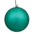 thumbnail image 1 of Vickerman 4" Sea Foam Matte Ball Ornament, 6 per Bag, 1 of 5