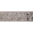 thumbnail image 1 of Vickerman Q165876 4" x 5Yd Gold Sequin Taupe Dupion, 1 of 2
