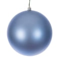thumbnail image 1 of Vickerman N591029DMVL 4 in. Periwinkle Matte Seamless UV Drilled Ball Ornament, 6 per Box, 1 of 1