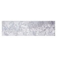 thumbnail image 1 of Vickerman 4" x 5Yd Silver Sequin Leaf Silver Wired Ribbon, 1 of 2