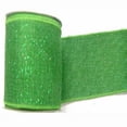 thumbnail image 1 of Vickerman 4" x 10 Yard Mauve Sparkle Burlap Ribbon, 1 of 4