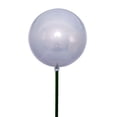 thumbnail image 1 of Vickerman 4" x 18" Silver Pearl Ball Ornament Stick, 6 per bag., 1 of 4