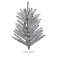 thumbnail image 1 of Vickerman 4' x 35" Vintage Aluminum Artificial Christmas Tree, Unlit, 1 of 4