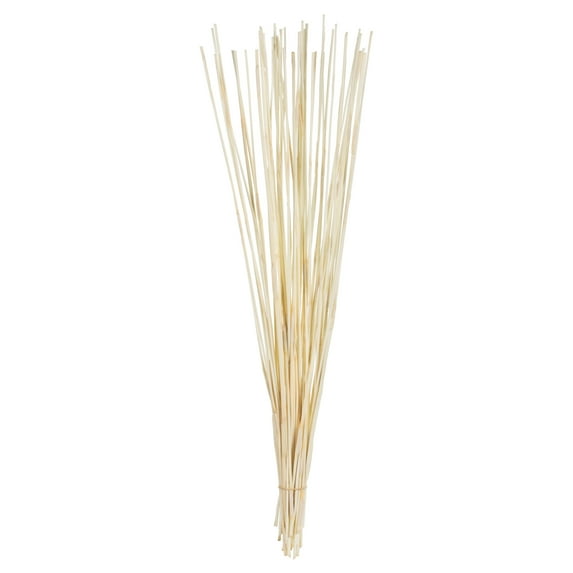 Vickerman 40" Bleached Elephant Reed, 10 oz Bundle, Dried