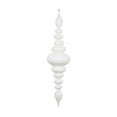 thumbnail image 1 of Vickerman 41" White Shiny Finial Ornament, 1 of 6