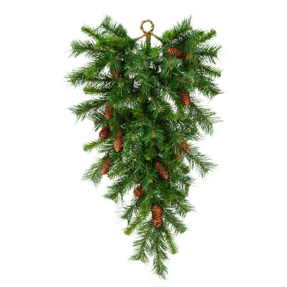 Vickerman 42" Cheyenne Artificial Christmas Teardrop, Unlit
