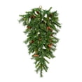thumbnail image 1 of Vickerman 42" Cheyenne Artificial Christmas Teardrop, Warm White LED Lights, 1 of 2