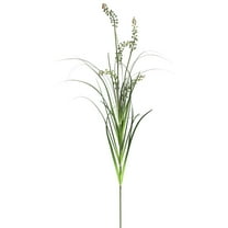 Vickerman 43" PVC Artificial Green Sheep's Grass and Plastic Spray. Includes 6 sprays per pack.