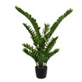 thumbnail image 1 of Vickerman 43" Potted Green Zamifolia Artificial Bush., 1 of 5
