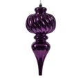 thumbnail image 1 of 10" Plum Shiny Mercury Finial 3/Bg, 1 of 1