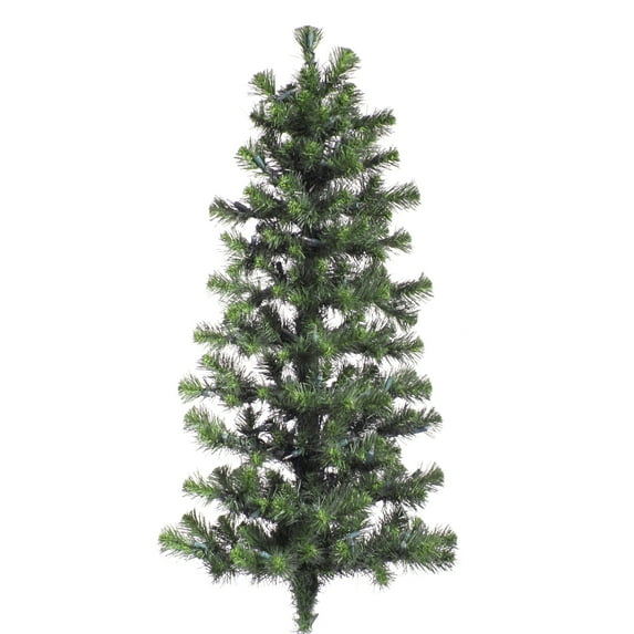 Vickerman 48" Douglas Fir Artificial Christmas Wall Tree, Unlit