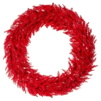 Vickerman 48" Red Fir Artificial Christmas Wreath, Unlit