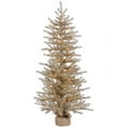 thumbnail image 1 of Vickerman 48" x 27" Mocha Tinsel Tree 70CL Tabletop Tree, 1 of 2