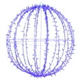 thumbnail image 1 of Vickerman 480Lt x 40" Fold Flat Blue Led Twinkle Jumbo Hanging Sphere., 1 of 1