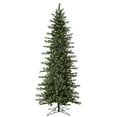 thumbnail image 1 of Vickerman 5.5' x 32" Moutauk Pine Artificial Christmas Pencil Tree, Warm White Dura-lit LED Lights, 1 of 5
