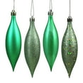 thumbnail image 1 of Vickerman 5.5" Sea Foam Finial Drop Christmas Ornament, Assorted 4 Finish, 8 per Pack, 1 of 4