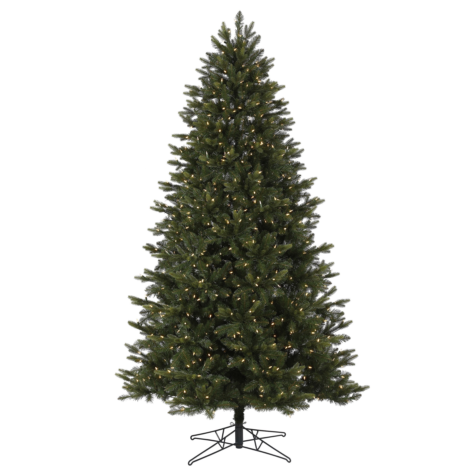 Vickerman 5.5' x 45" Boston Fraser Fir Artificial Christmas Tree, Warm White Dura-lit LED Lights